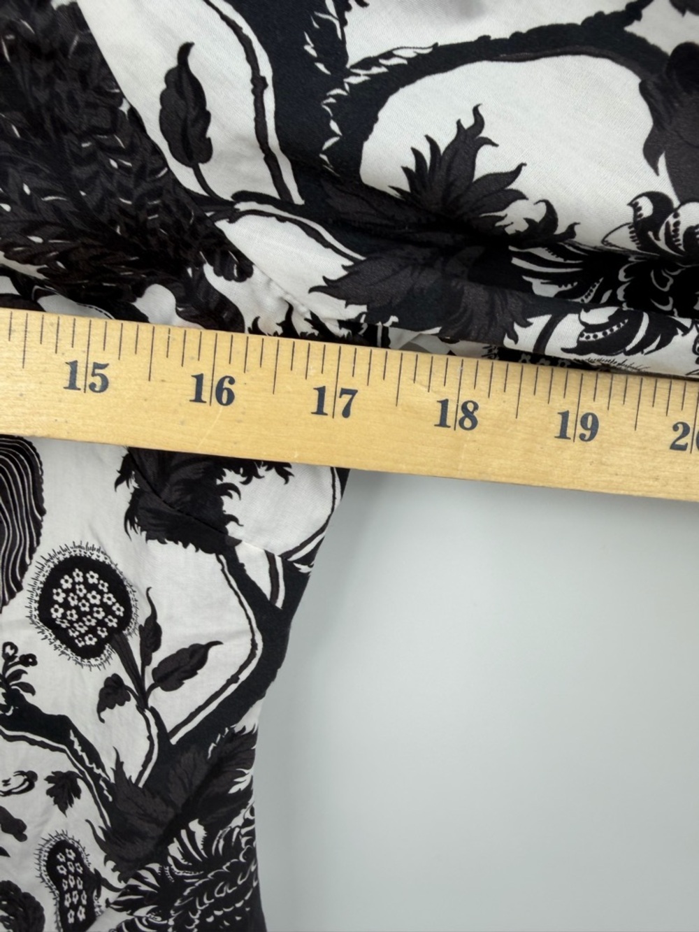 J. Crew Ruffled Slim Perfect Shirt In Ratti® Sunflower Floral Print sz 0 - Picture 7 of 7